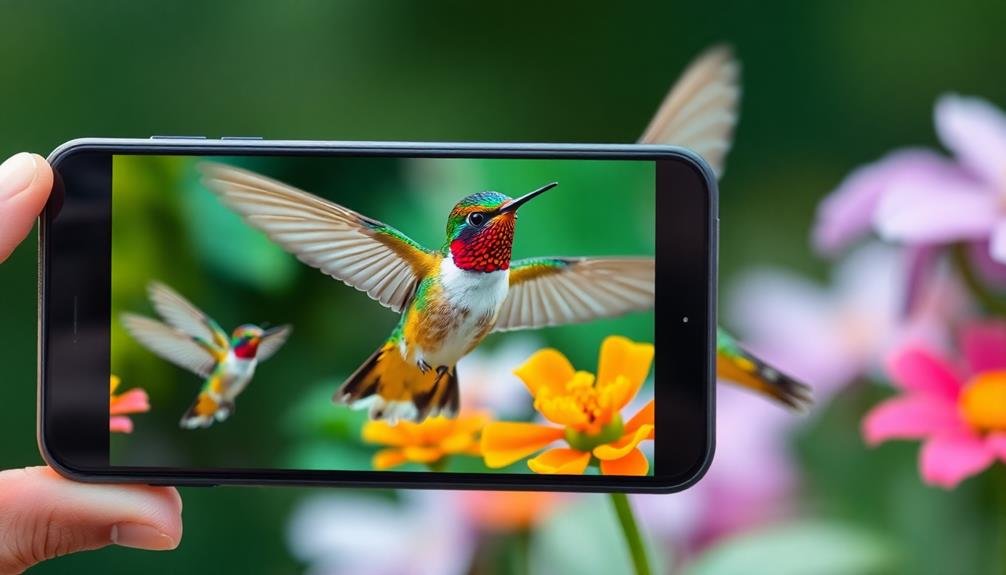 activate burst mode feature