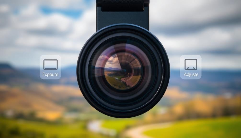 adjust camera configuration settings