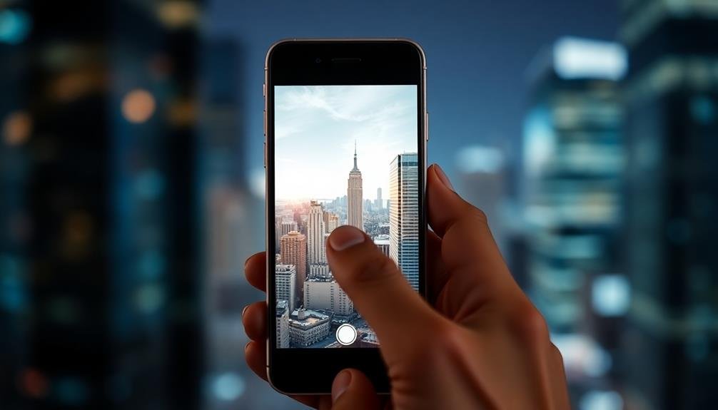 adjust camera focus tap