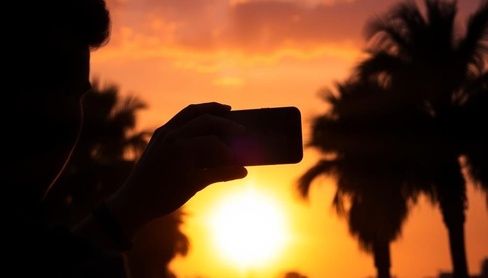 adjust exposure for backlighting