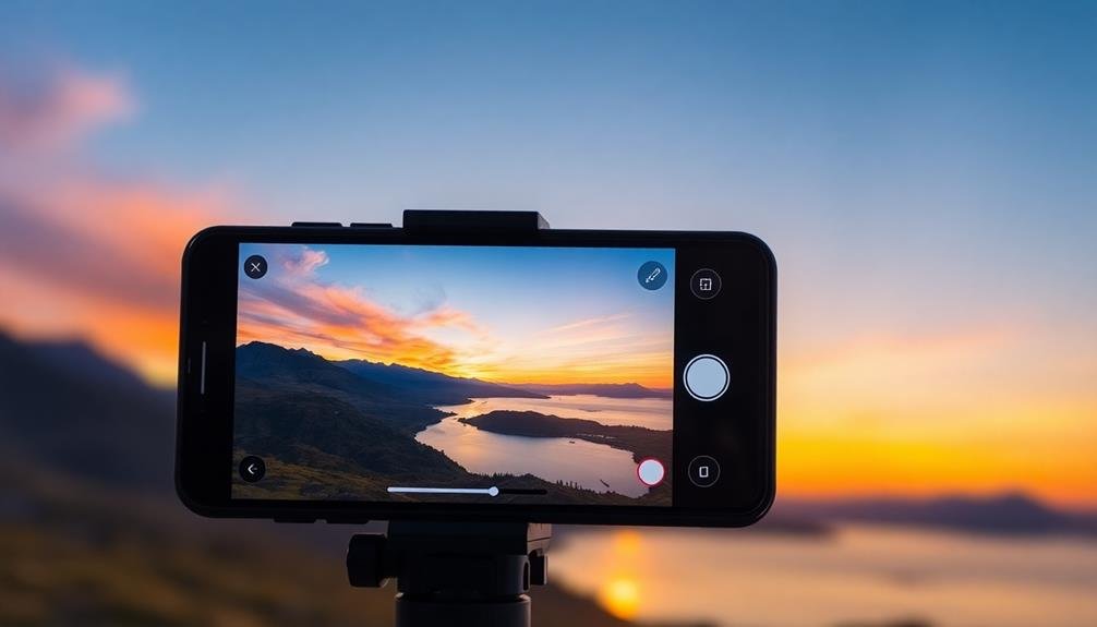 adjust ideal photography parameters