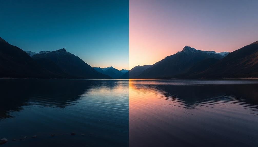 adjusting color temperature precisely