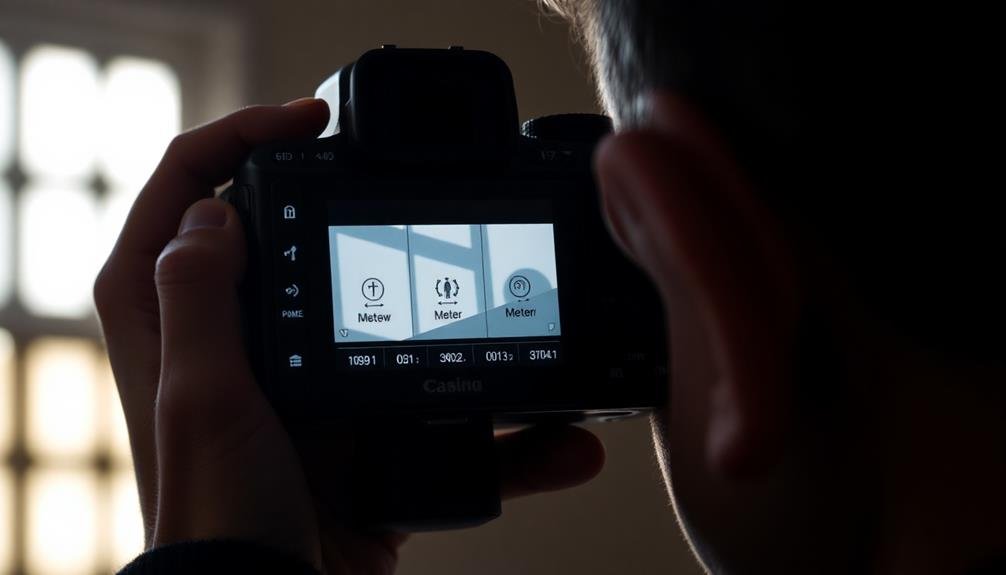 adjusting exposure and metering