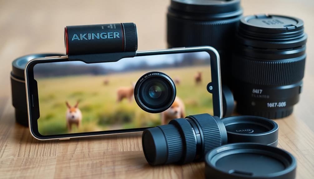 akinger telephoto lens set