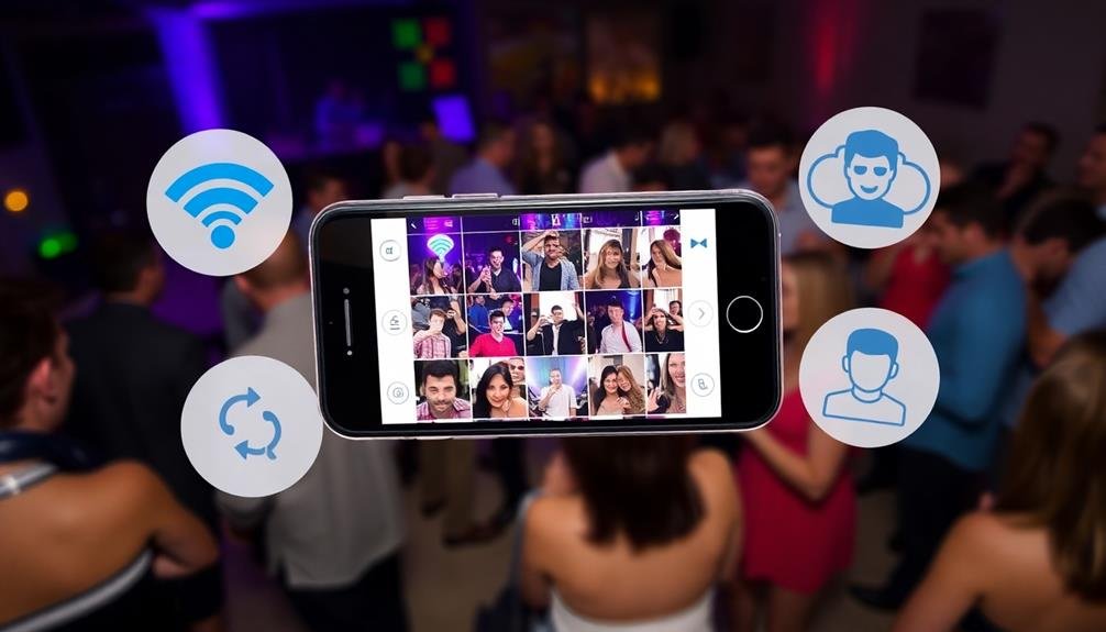 automated event photo gathering