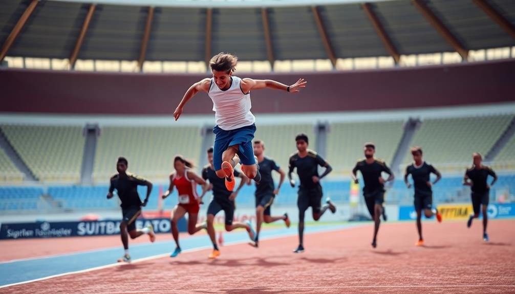 burst mode captures fast action