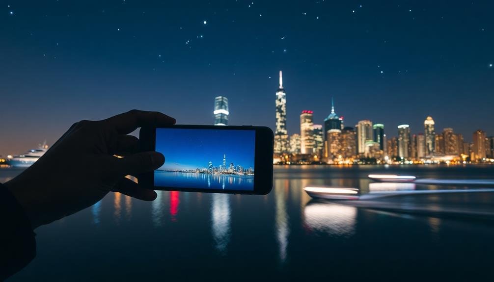 capture stunning night reflections
