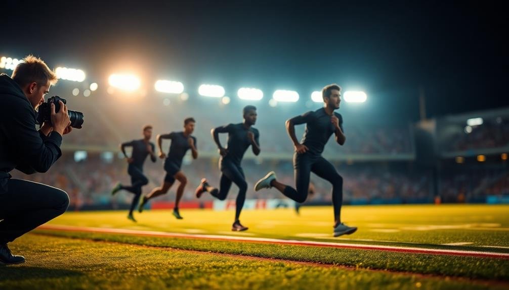 capturing action in sports