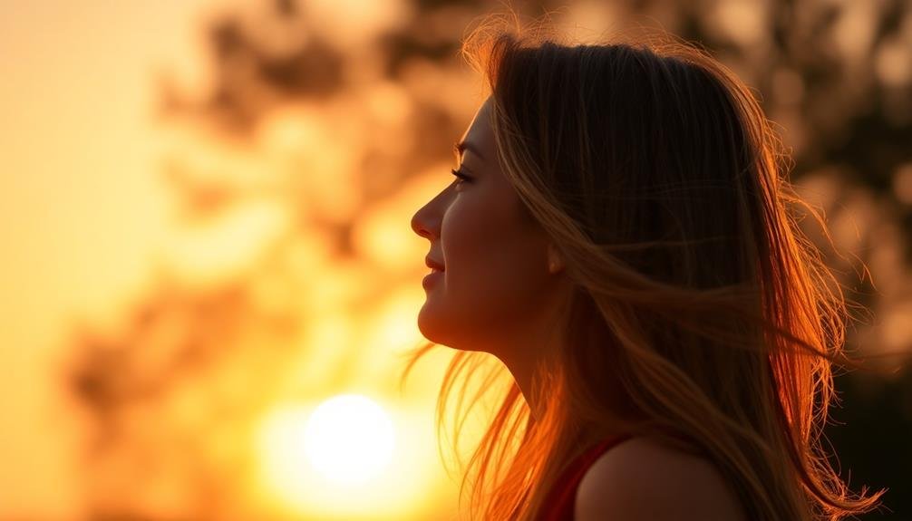 capturing light at dusk