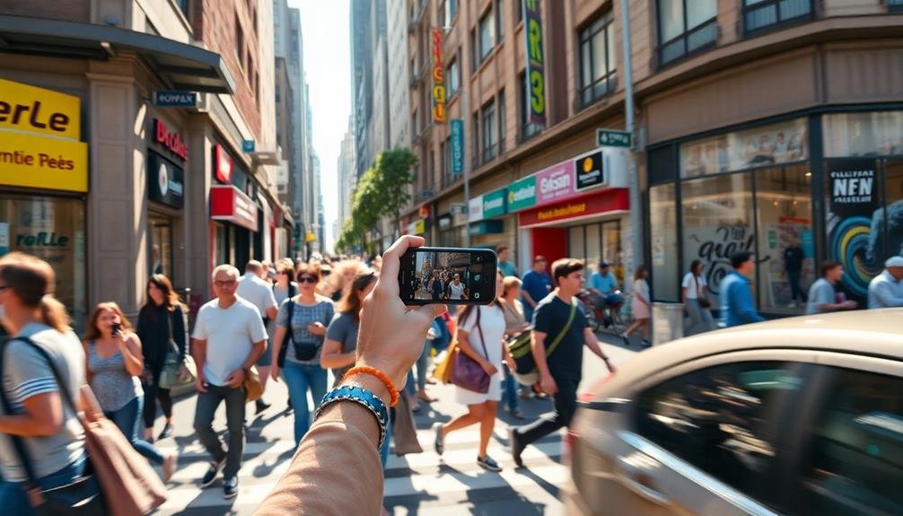 capturing urban moments instantly
