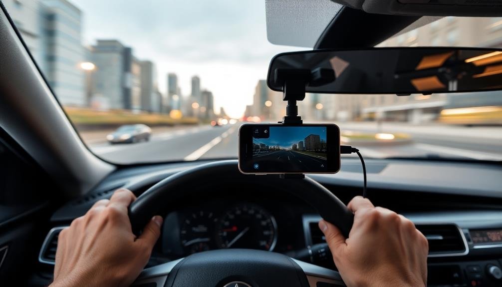 car mount photography obstacles