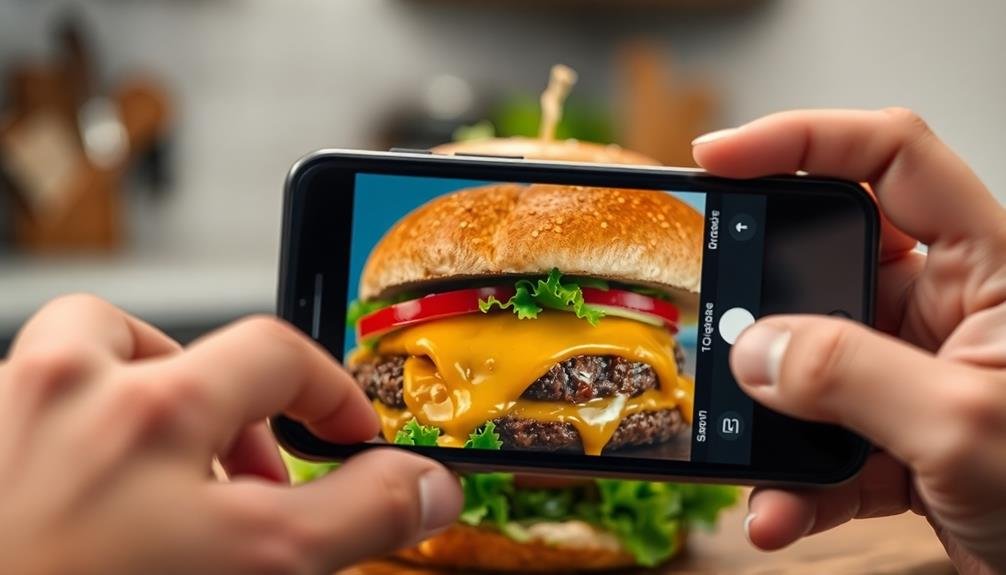 close up food photography tips