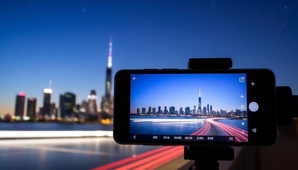 configuring mobile camera settings