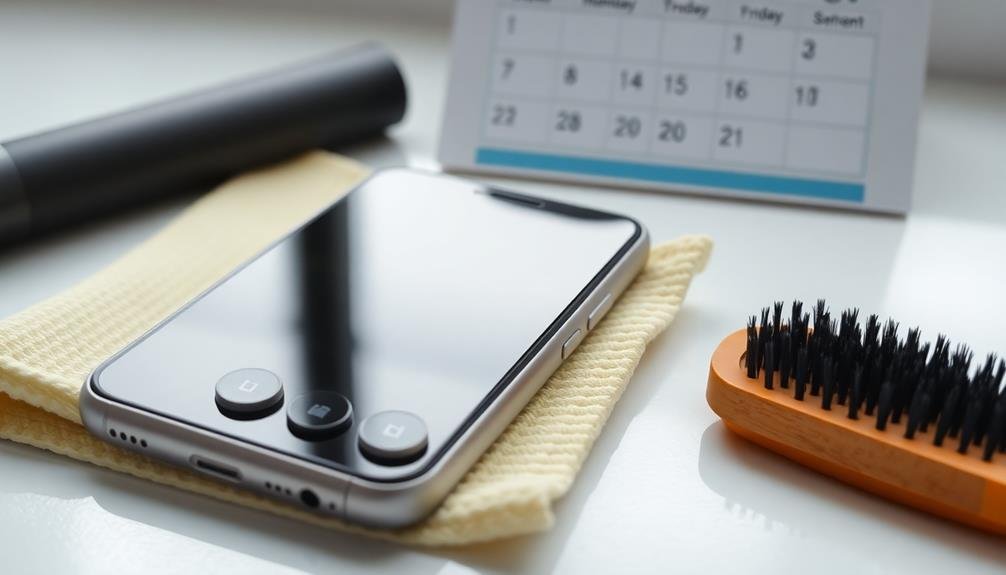 consistent cleaning routine required