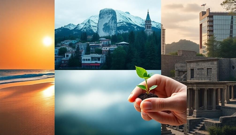 contrast and juxtaposition techniques