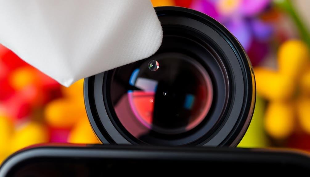 convenient cleaning for lenses