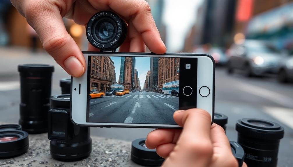 convenient clip on lens solution