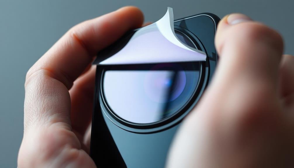 correctly remove protective films