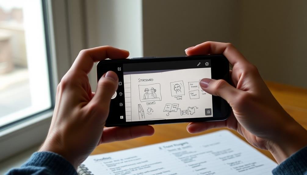 creating a detailed shot list