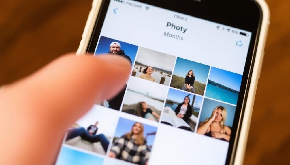 date based photo organization