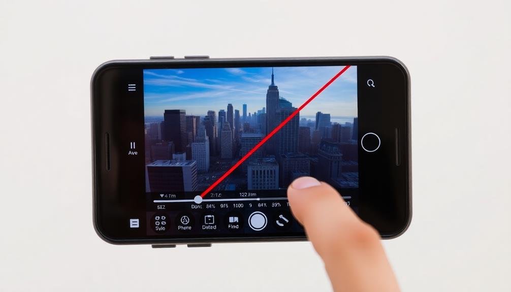 diagonal impact editing techniques