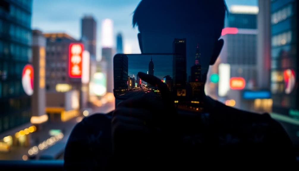 double exposure phone photography