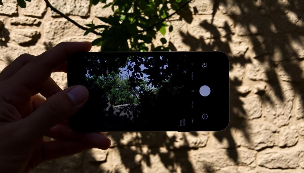 dramatic lighting with shadows