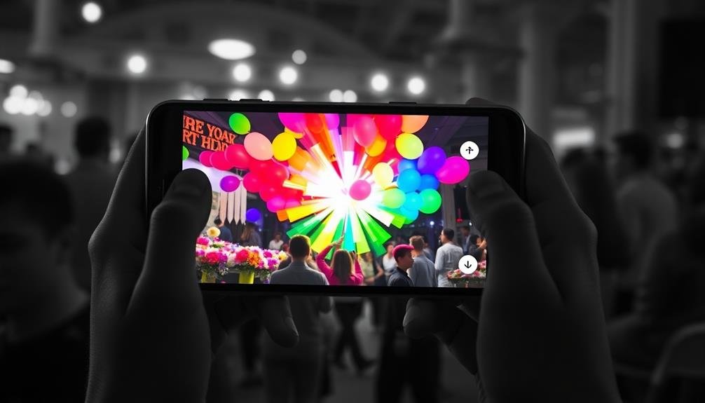 dynamic color enhancement filters