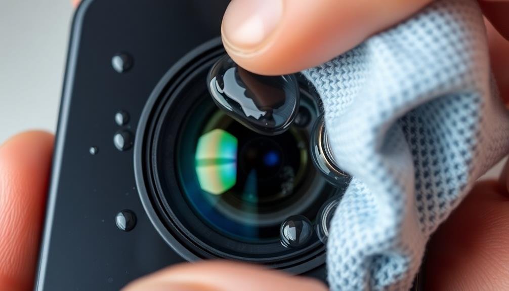 effective lens cleaning method