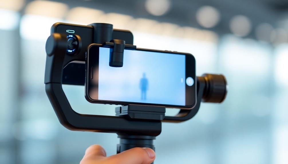 electronic stabilizer for filmmaking