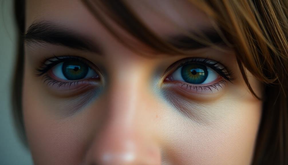 emphasize eye attention