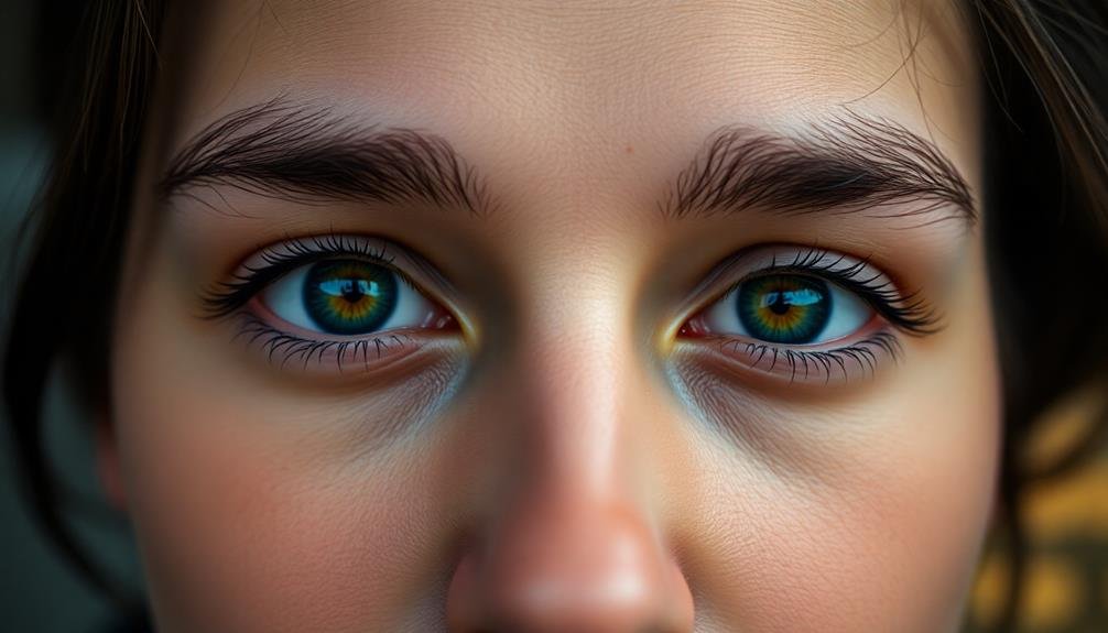 emphasizing eye attention