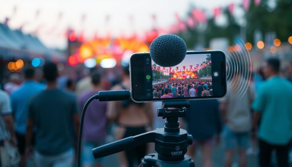 enhance audio with microphone