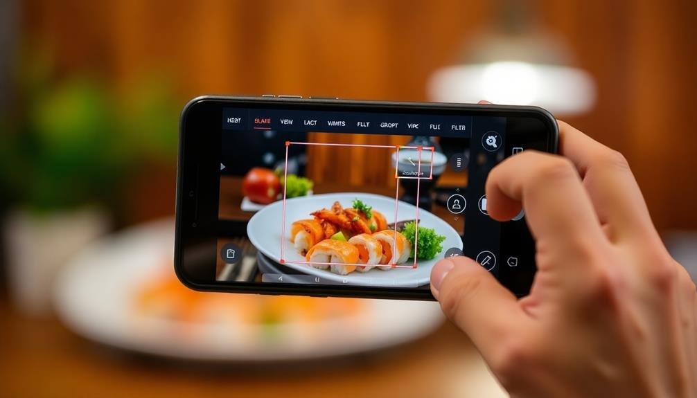 enhance framing through cropping