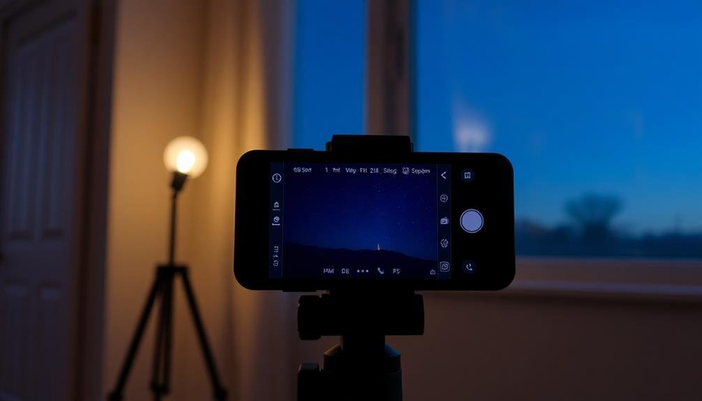 enhance low light photography settings