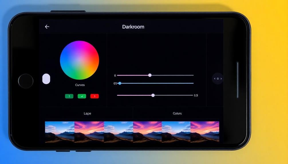 enhanced darkroom color editing