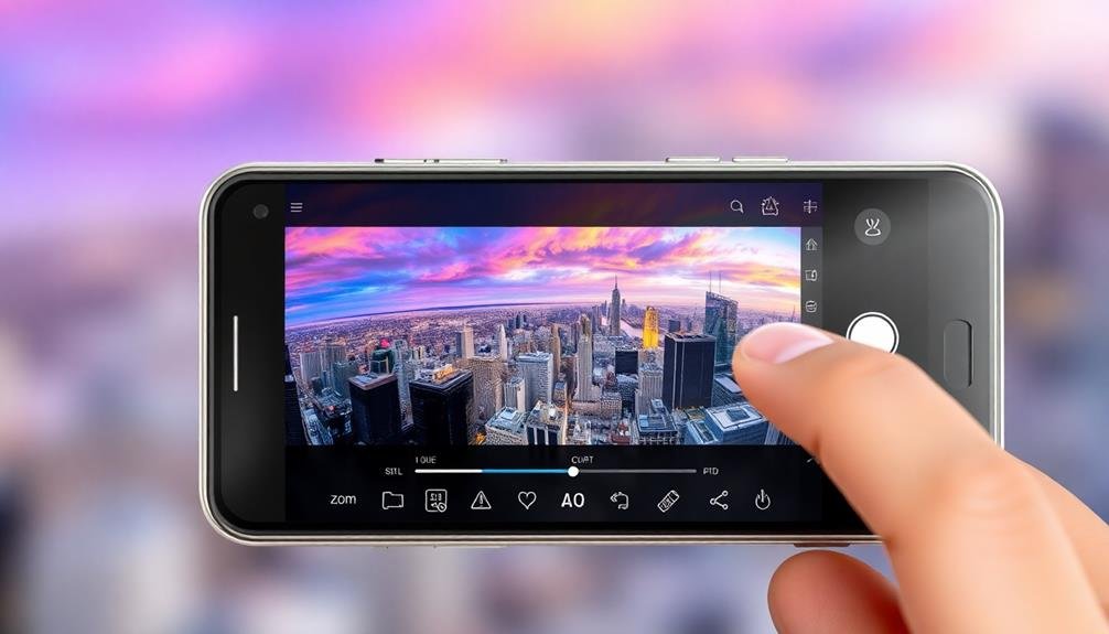 enhanced panorama image editing