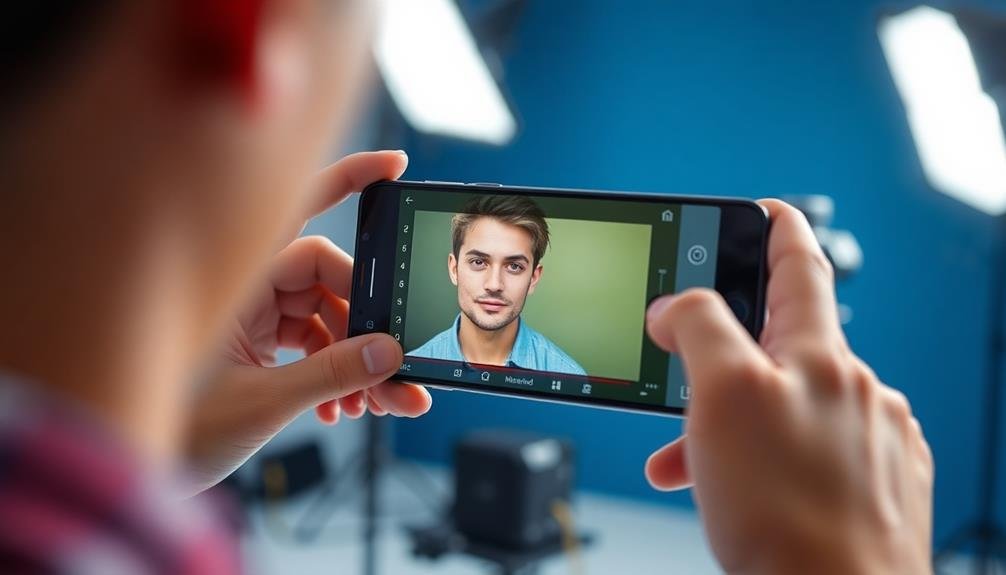 enhancing android portrait images