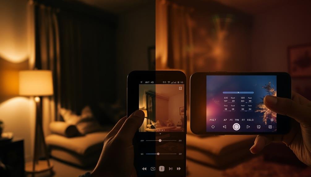 enhancing low light photography