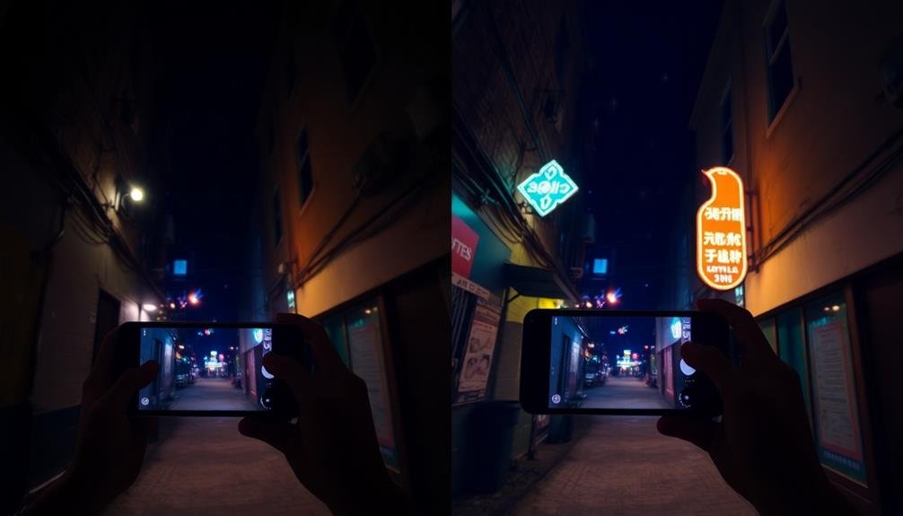 enhancing low light smartphone photography