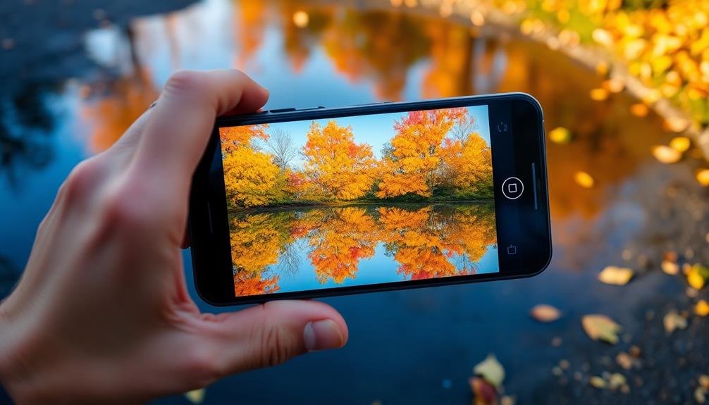 enhancing puddle reflection images