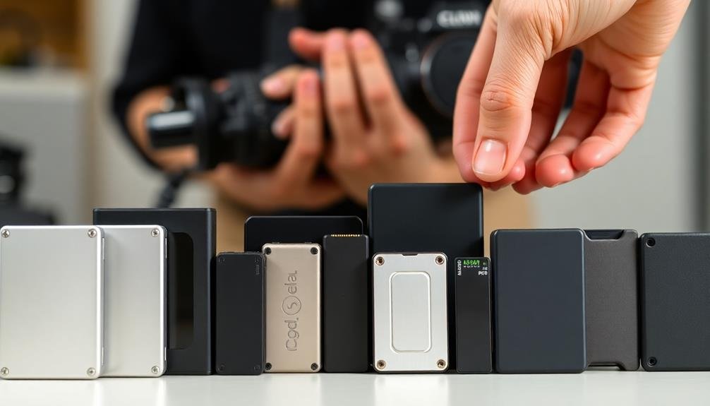 evaluating data storage options