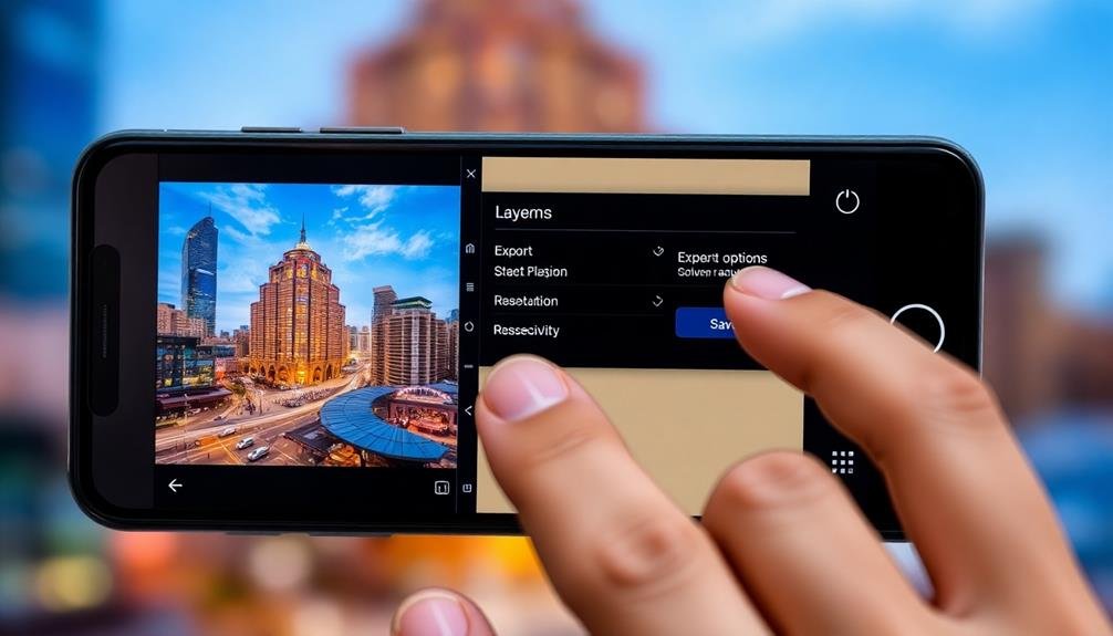 exporting premium layered images