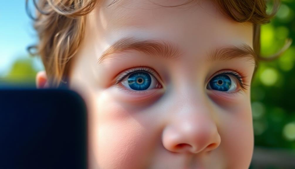 eyes are the focus