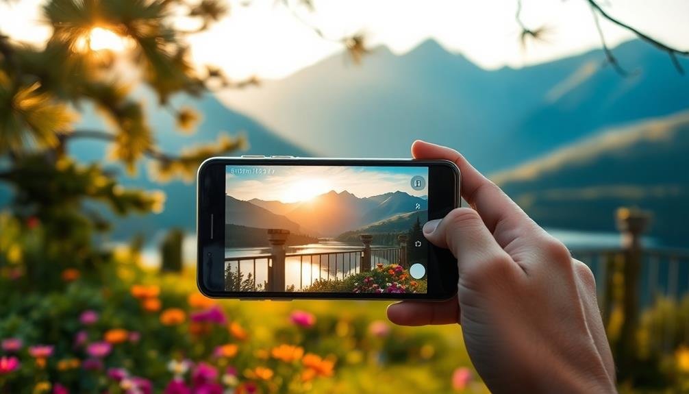 foreground element framing techniques
