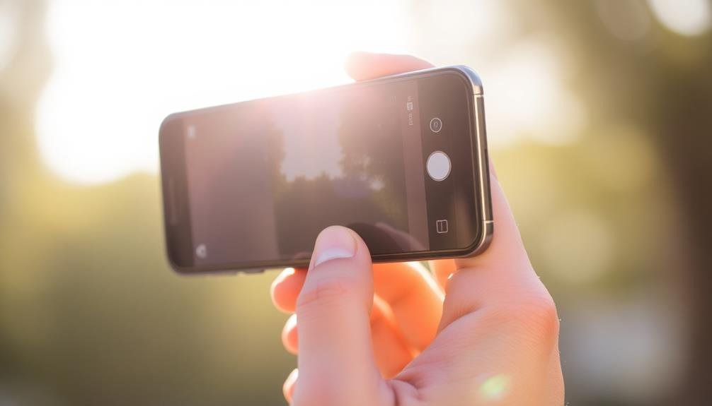 frame filling phone photography techniques