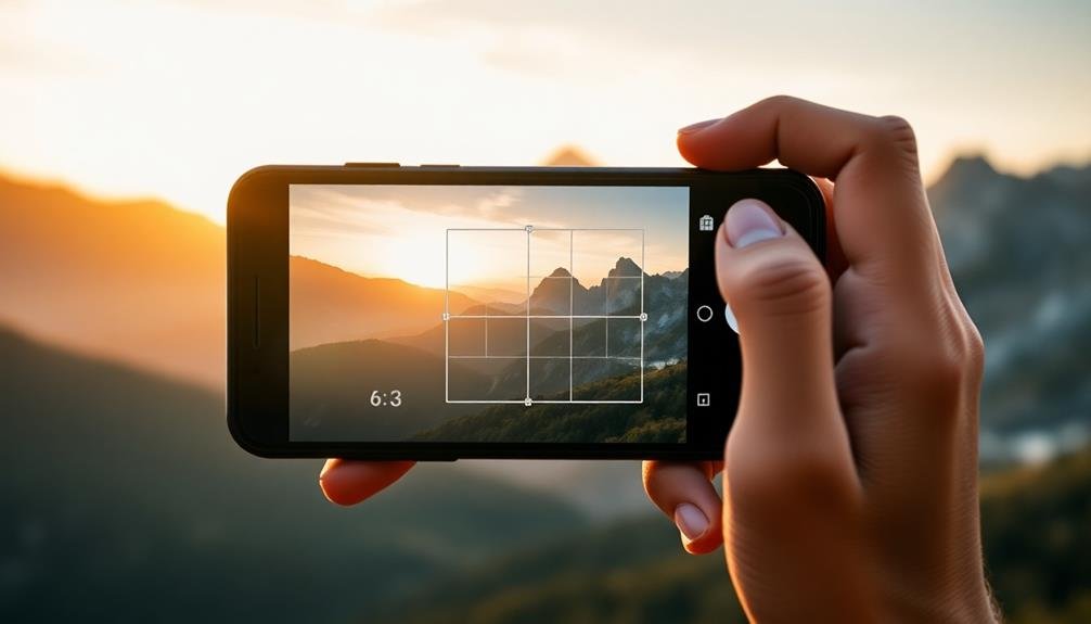 grid overlay composition techniques