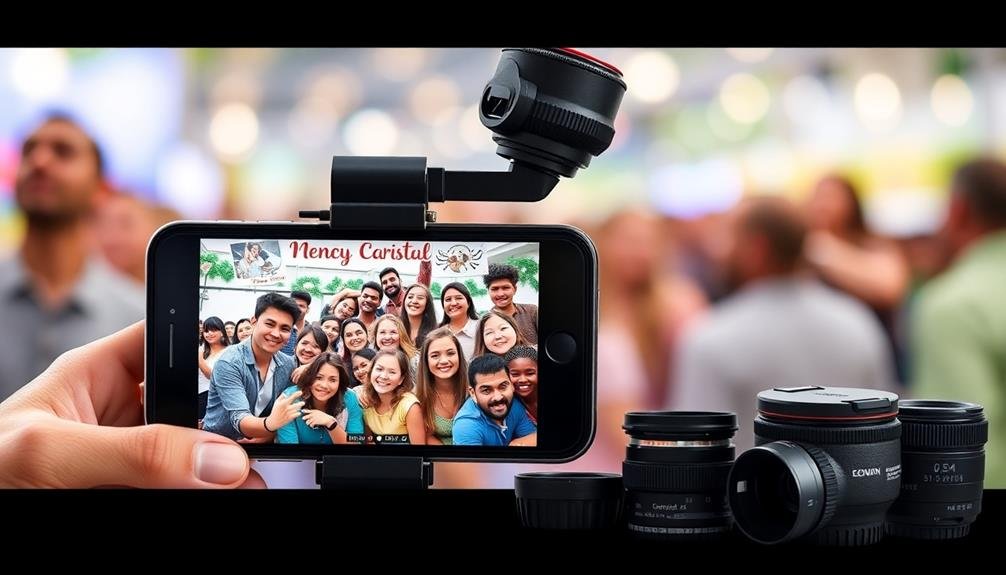 group photography wide angle lenses