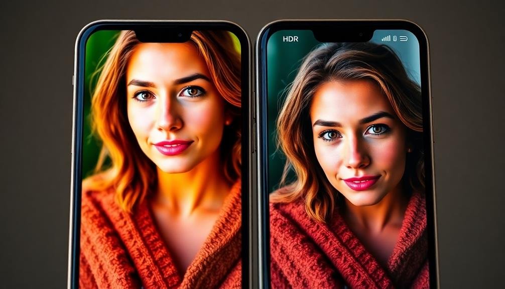 hdr mode versus manual shooting