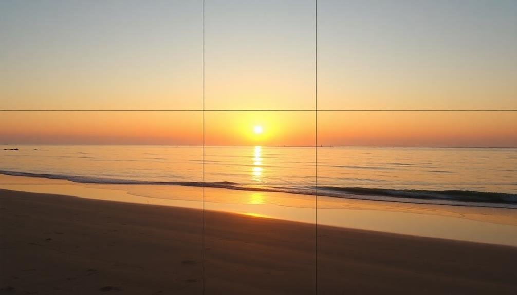 horizon alignment in photography